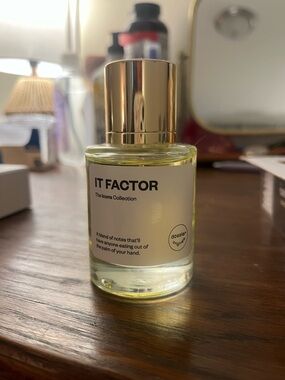 IT FACTOR Women's Fragrance Spray - Gold Cap, Clear Bottle
